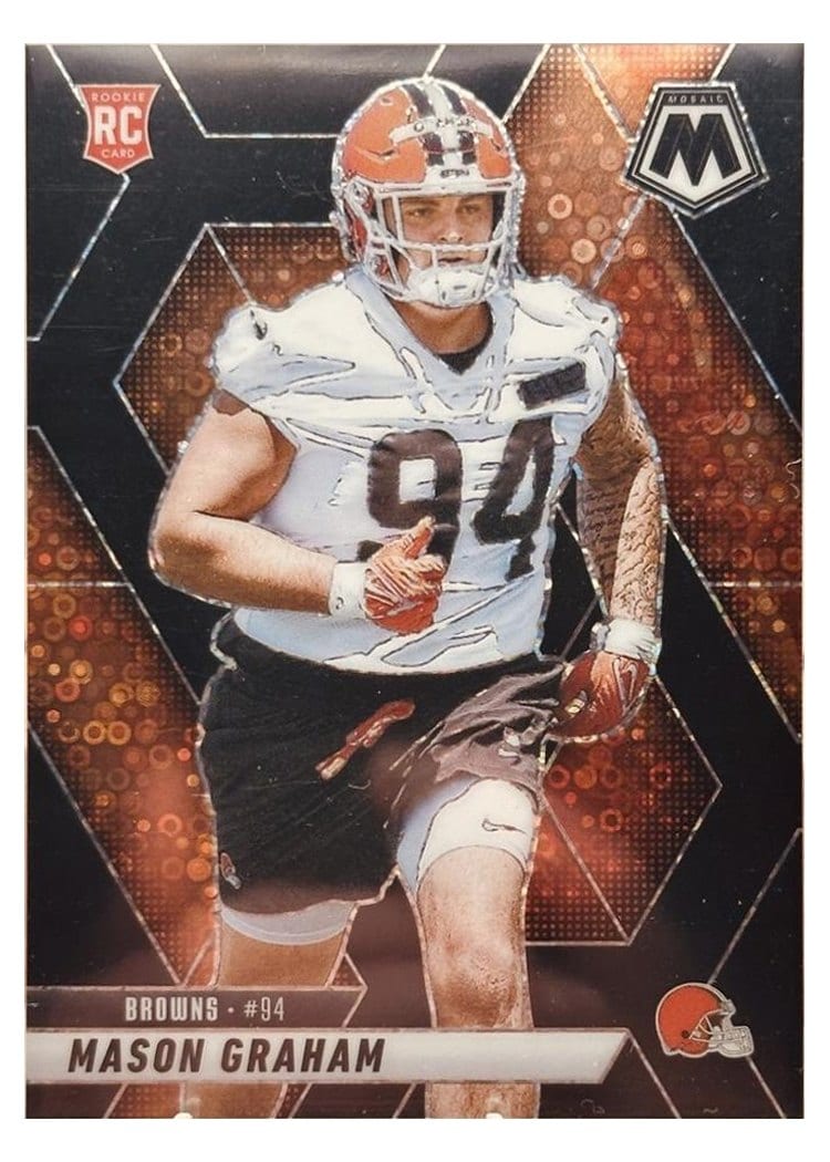 2025 Panini Mosaic Base Set Mason Graham #311 card
