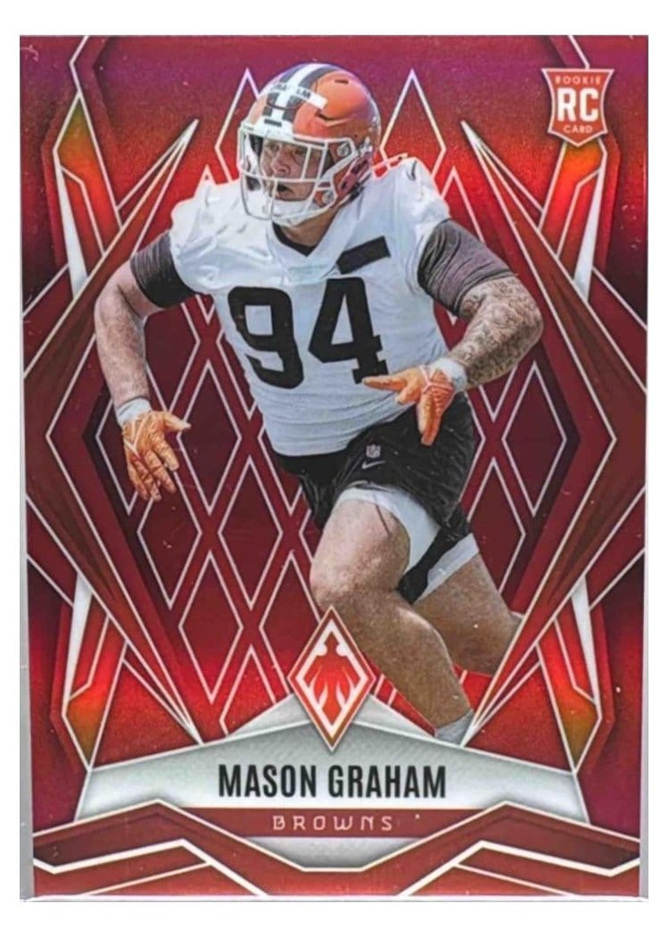 2025 Panini Phoenix Base Set Mason Graham Red #162 card