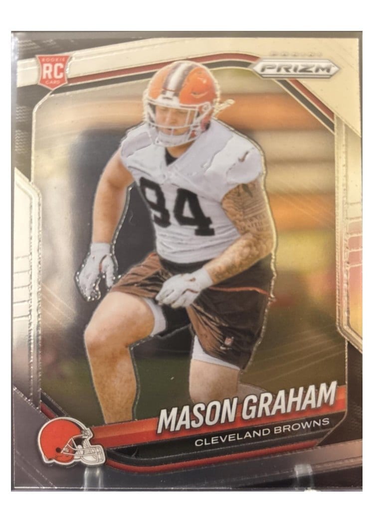 2025 Panini Prizm Base Set Mason Graham #354 card