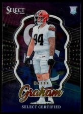 2025 Panini Select Select Certified Rookies Mason Graham #25 card
