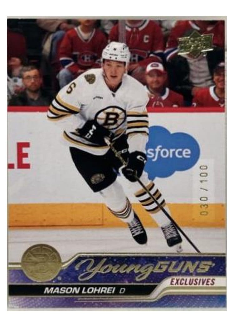 2023-24 Upper Deck Base Set Mason Lohrei #497 card