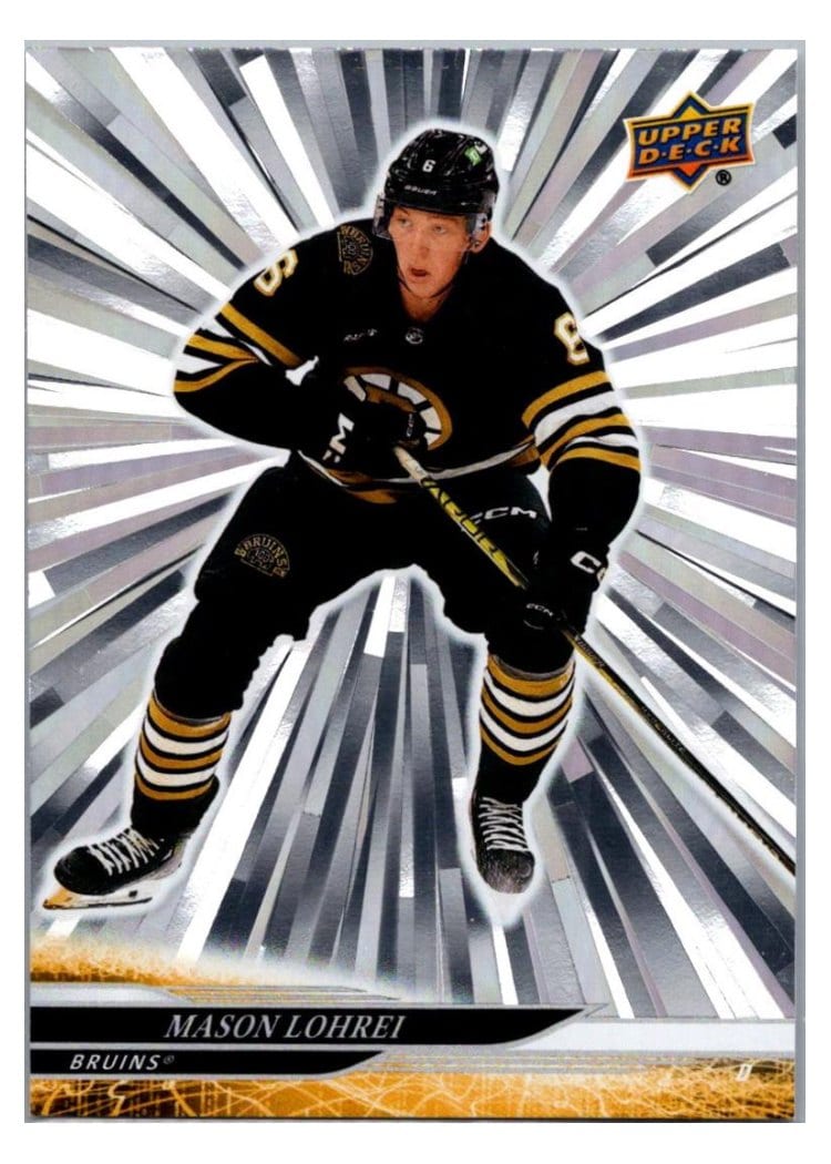 2024-25 Upper Deck Base Set Mason Lohrei #257 card