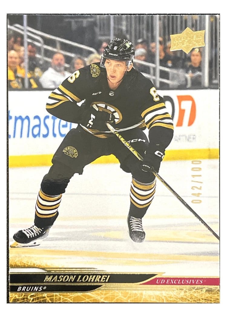 2024-25 Upper Deck Base Set Mason Lohrei #257 card