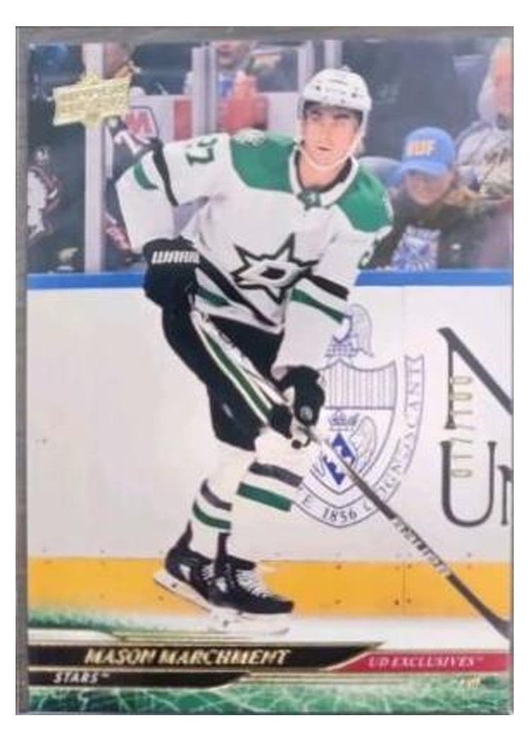 2024-25 Upper Deck Base Set Mason Marchment Exclusive #65 card