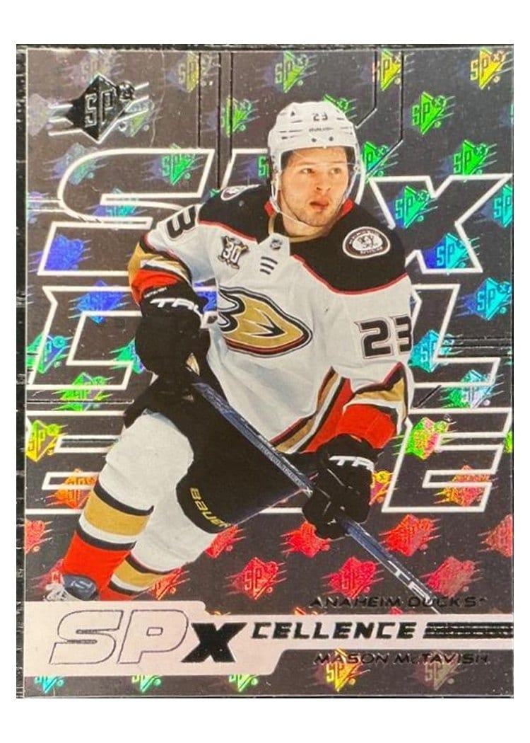 2024-25 SPx SPxCellence Mason McTavish #XC-MM card
