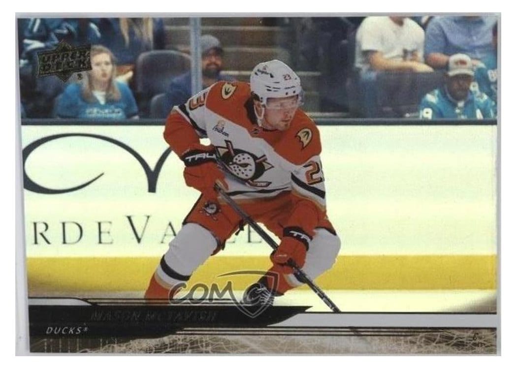2024-25 Upper Deck Base Set Mason McTavish #504 card