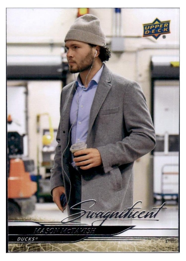 2024-25 Upper Deck Base Set Mason McTavish #504 card