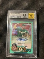 2023 Topps Chrome Update Autographs Mason Miller Aqua Wave #AC-MMI