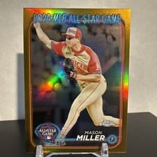 2024 Topps Chrome Update 2024 All-Star Game Mason Miller #ASGC-23 card