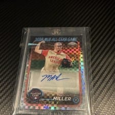 2024 Topps Chrome Update 2024 All-Star Game Autographs Mason Miller #ASGCA-MM card
