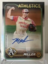 2024 Topps Update 2024 MLB All-Star Game Autographs Mason Miller #ASGA-MM card