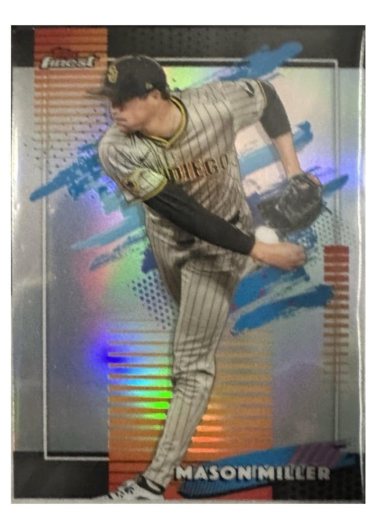 2026 Topps Finest Mason Miller Refractor #158 card