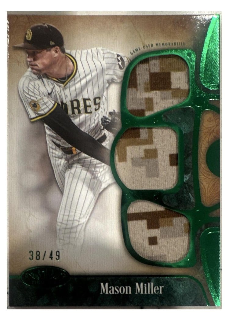 2026 Topps Tier One Tier One Relics Mason Miller #T1R-MMI