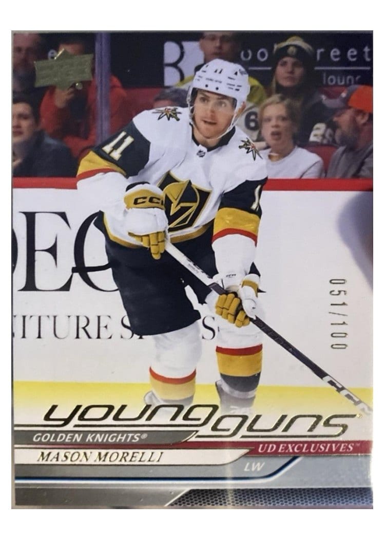 2024-25 Upper Deck Base Set Mason Morelli #205 card