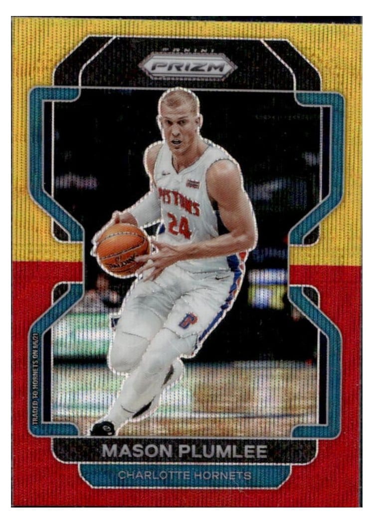 2021-22 Panini Prizm Base Set Mason Plumlee #221 card
