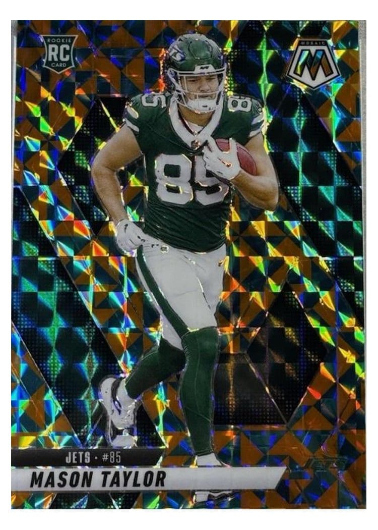 2025 Panini Mosaic Base Set Mason Taylor #324 card