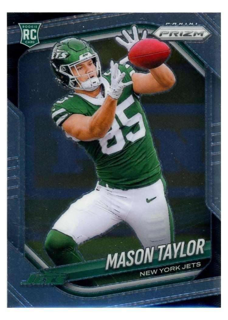 2025 Panini Prizm Base Set Mason Taylor #329 card