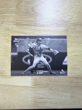 2024 Topps Black & White Base Set Masyn Winn #37 card