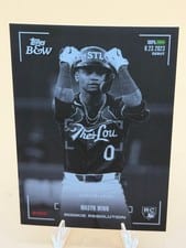 2024 Topps Black & White Rookie Resolution Masyn Winn #RR14 card