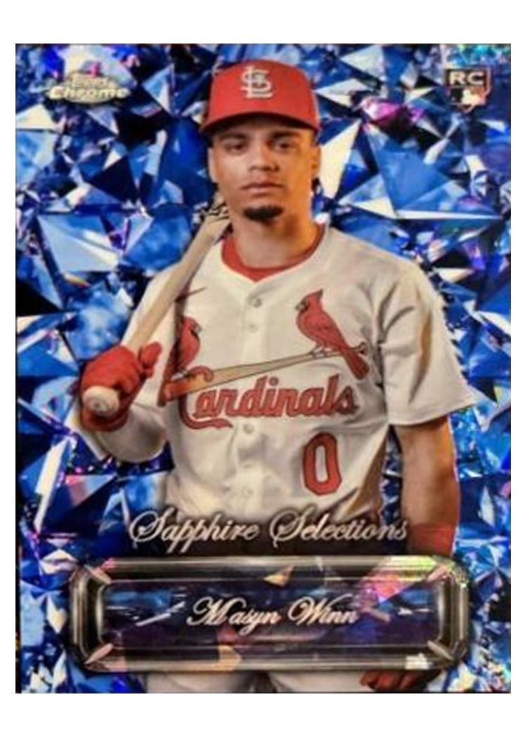 2024 Topps Chrome Update Sapphire Edition Selections Masyn Winn #SS-21 card