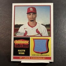 2024 Topps Heritage Clubhouse Collection Relic Masyn Winn #CCR-MW card