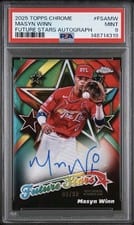 2025 Topps Chrome Future Stars Autographs Masyn Winn #FSA-MW card