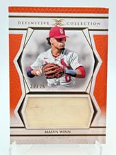 2025 Topps Definitive Collection Jumbo Relic Collection Masyn Winn #DJRC-MW card