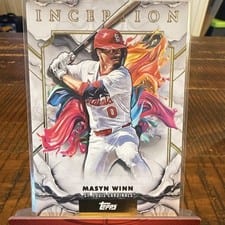 2025 Topps Inception Base Set Masyn Winn #34