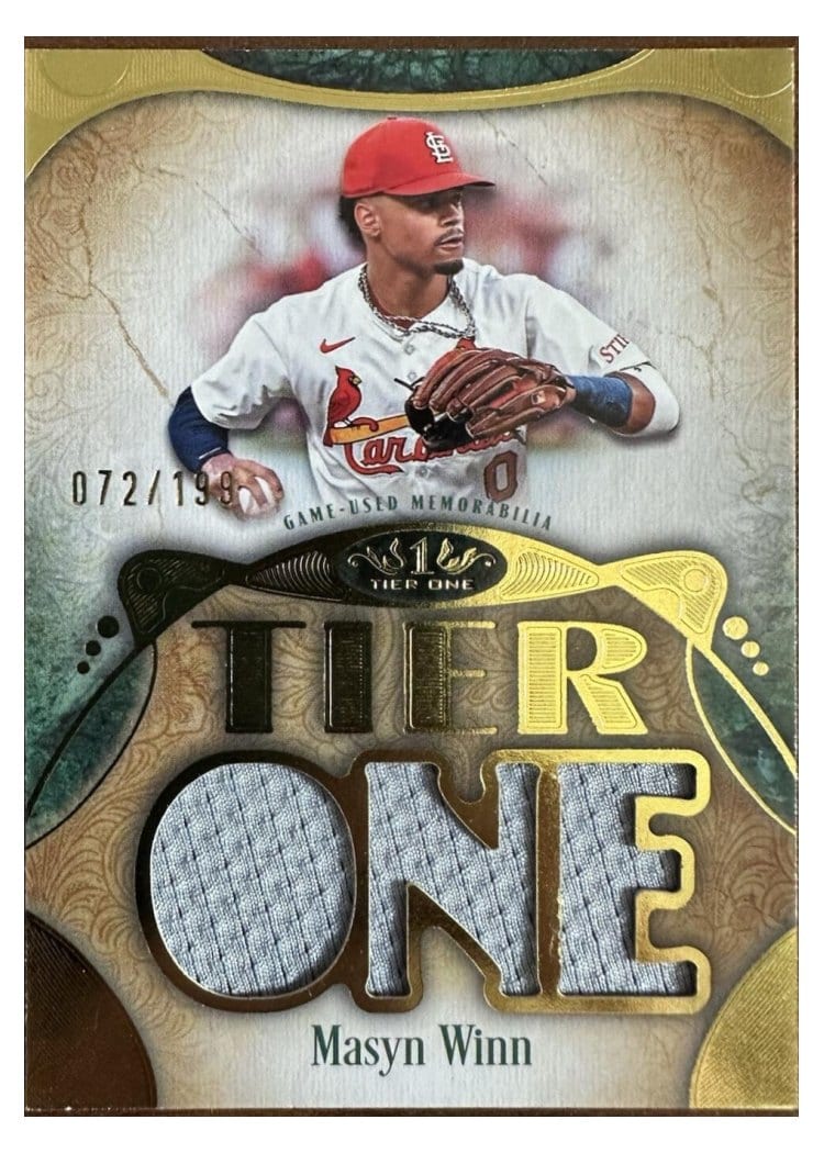 2026 Topps Tier One Tier One Relics Die-Cut Masyn Winn #T1RD-MW card