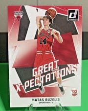 2024-25 Donruss Great X-Pectations Matas Buzelis #19