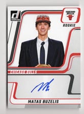 2024-25 Donruss Next Day Autographs Matas Buzelis #NDA-MBC card