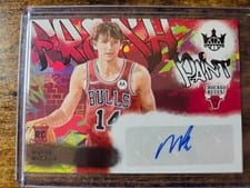 2024-25 Panini Court Kings Fresh Paint Autographs Matas Buzelis #FP-BUZ