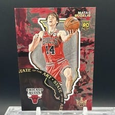 2024-25 Panini Court Kings State of the Art Matas Buzelis #10 card