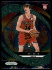 2024-25 Panini Prizm Instant Impact Matas Buzelis #14 card