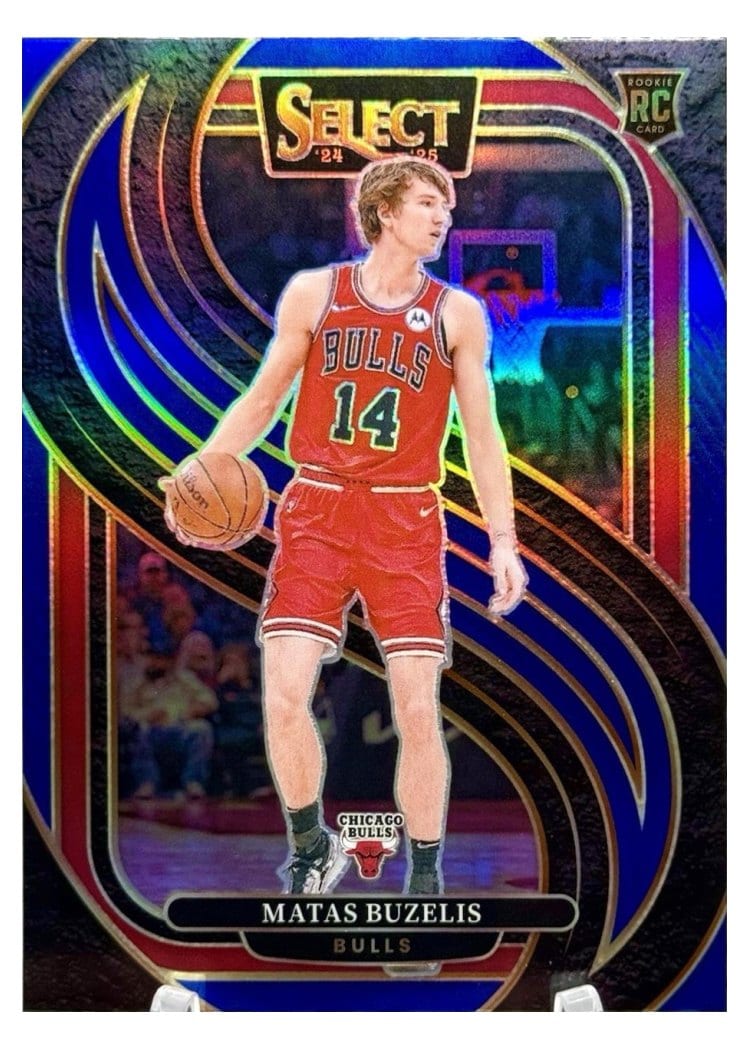 2024-25 Panini Select Base Set Matas Buzelis #166 card