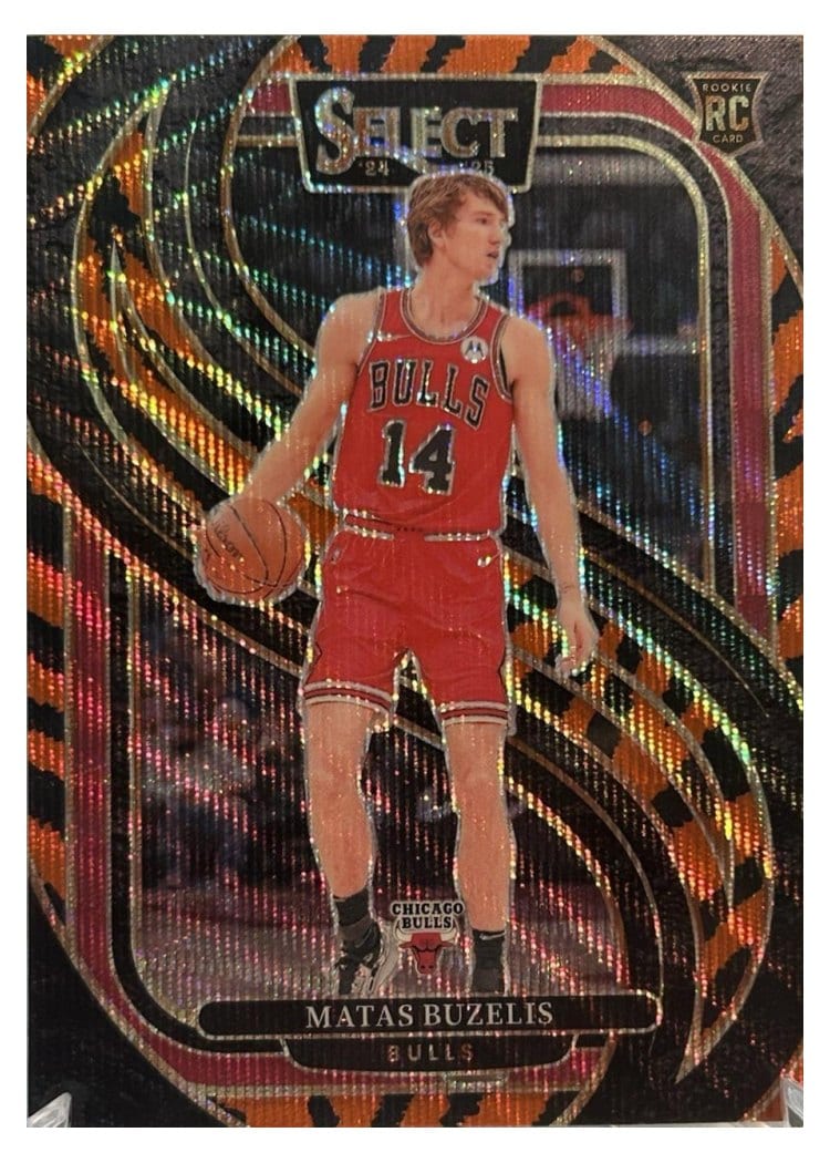 2024-25 Panini Select Base Set Matas Buzelis #166 card