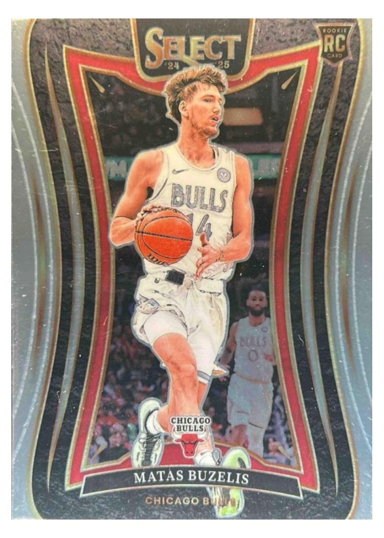 2024-25 Panini Select Base Set Matas Buzelis #384 card