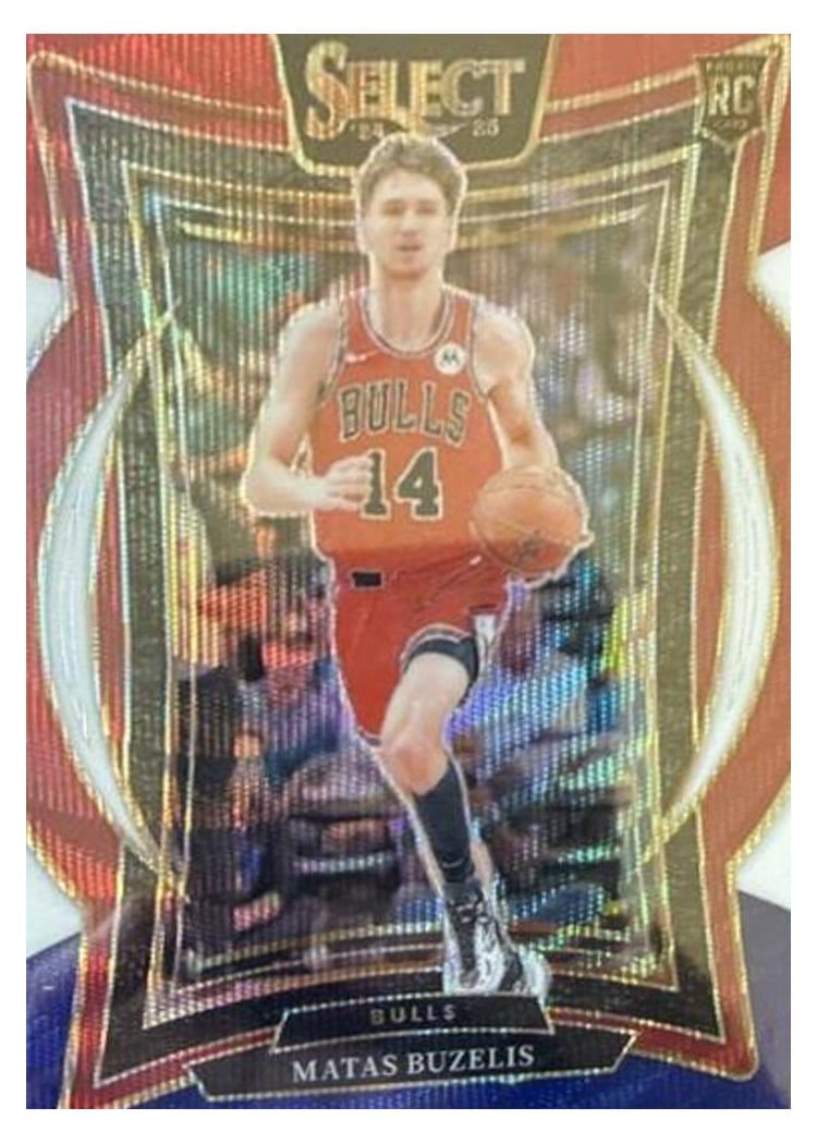 2024-25 Panini Select Base Set Matas Buzelis #70 card