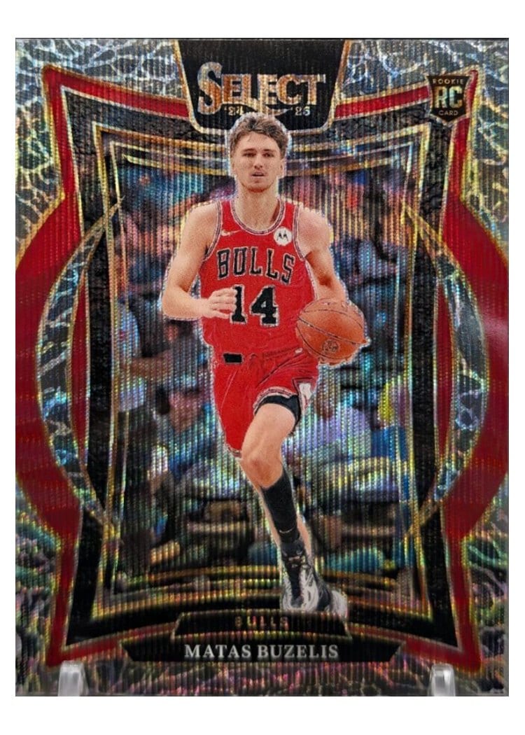 2024-25 Panini Select Base Set Matas Buzelis #70 card