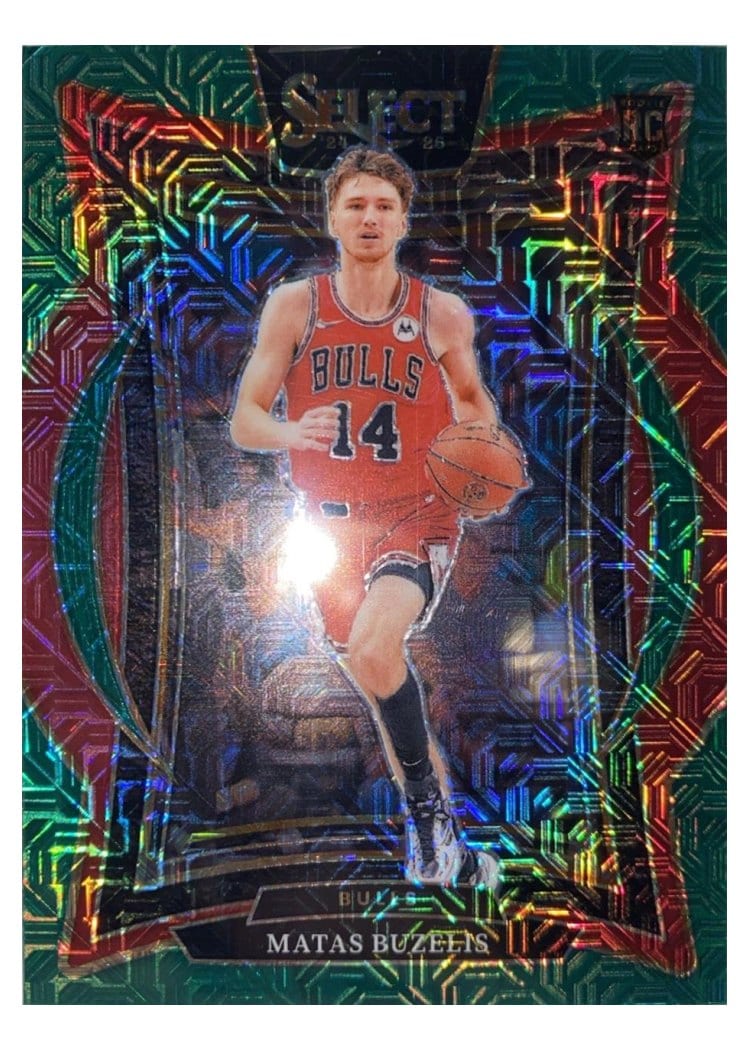 2024-25 Panini Select Base Set Matas Buzelis #70 card