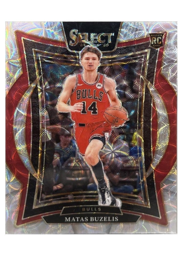 2024-25 Panini Select Base Set Matas Buzelis #70 card