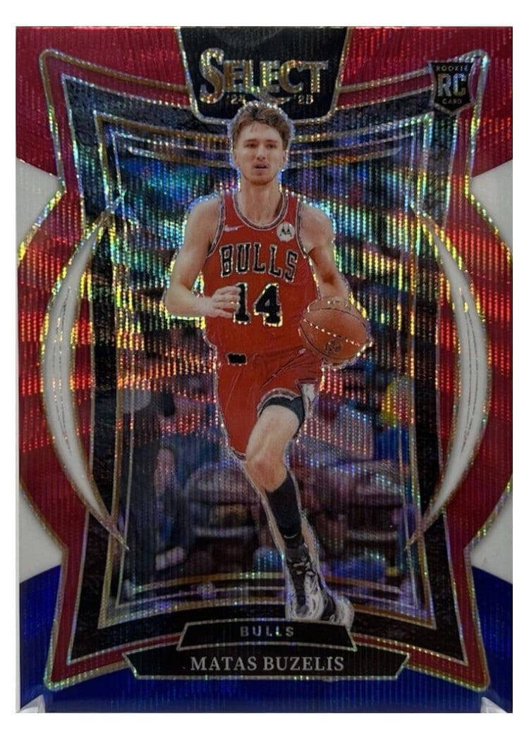 2024-25 Panini Select Base Set Matas Buzelis #70 card