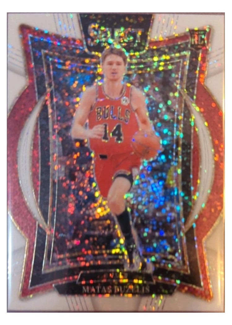 2024-25 Panini Select Base Set Matas Buzelis #70 card