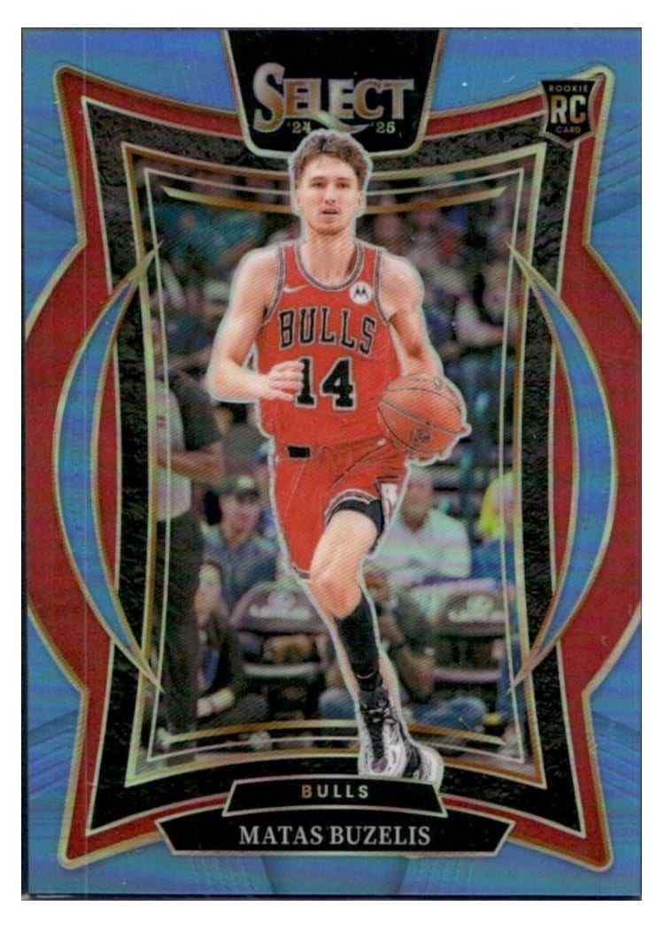 2024-25 Panini Select Base Set Matas Buzelis #70 card