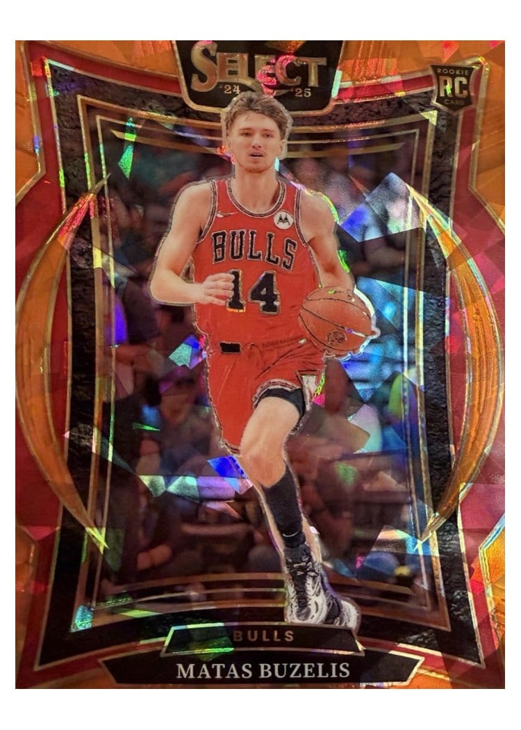 2024-25 Panini Select Base Set Matas Buzelis #70 card