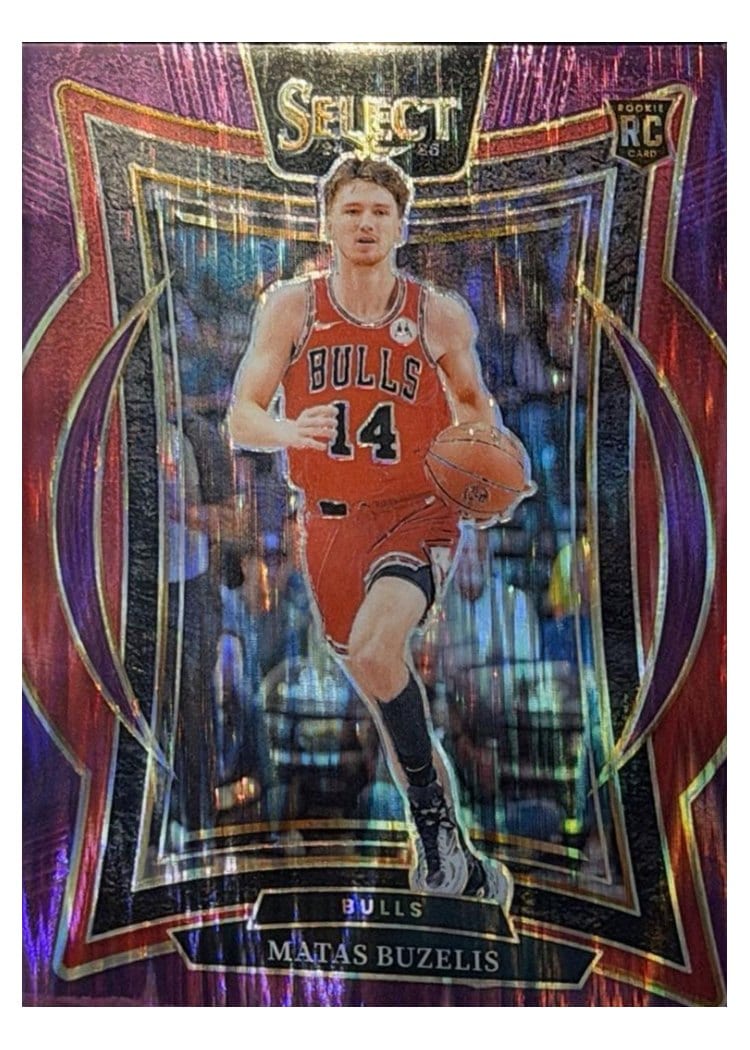 2024-25 Panini Select Base Set Matas Buzelis #70 card