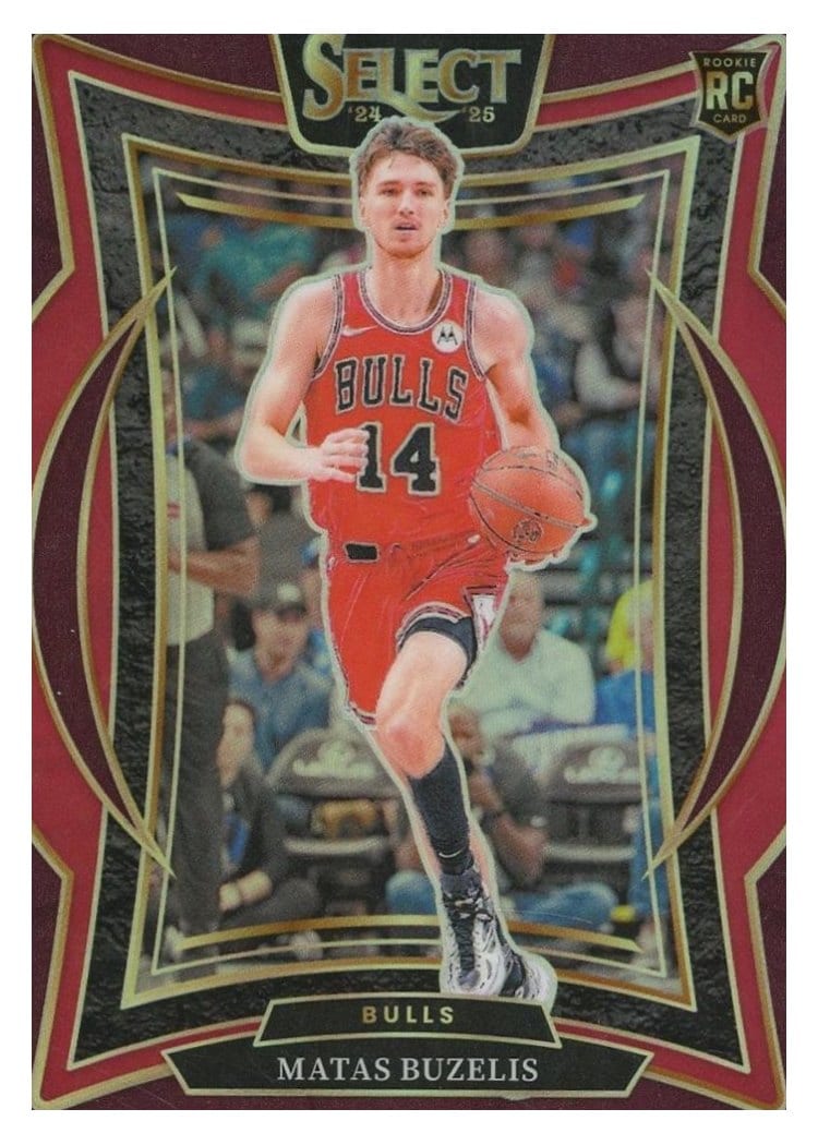 2024-25 Panini Select Base Set Matas Buzelis #70 card