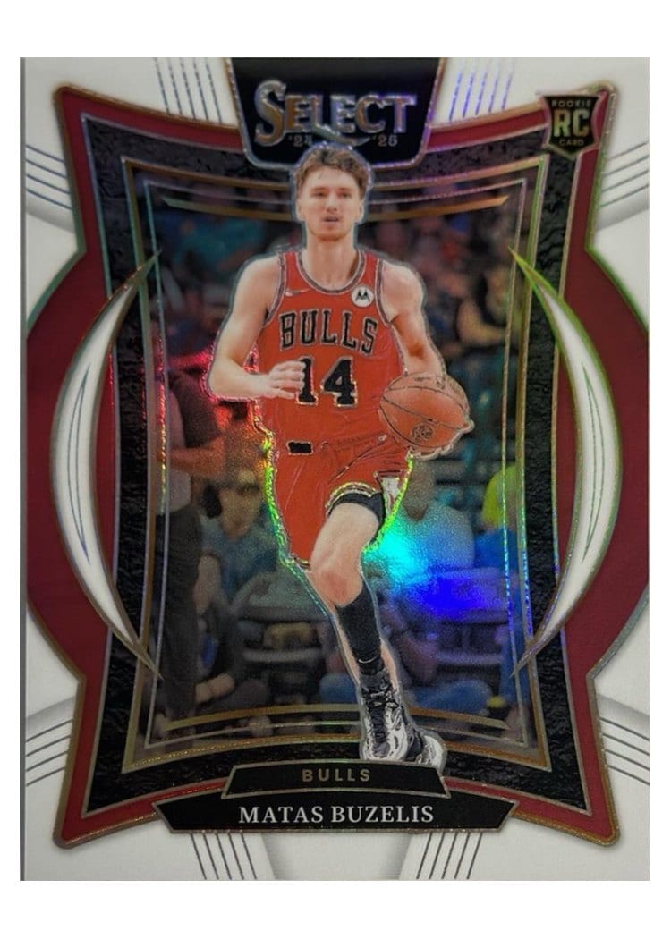 2024-25 Panini Select Base Set Matas Buzelis #70 card
