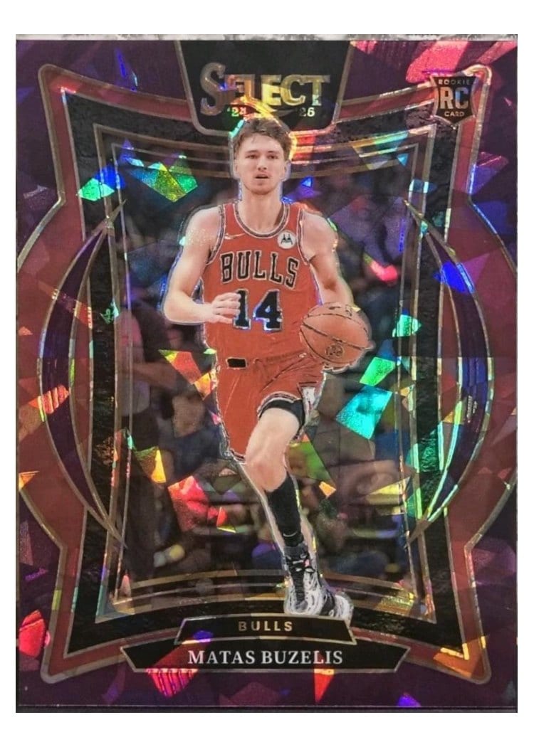 2024-25 Panini Select Base Set Matas Buzelis #70 card