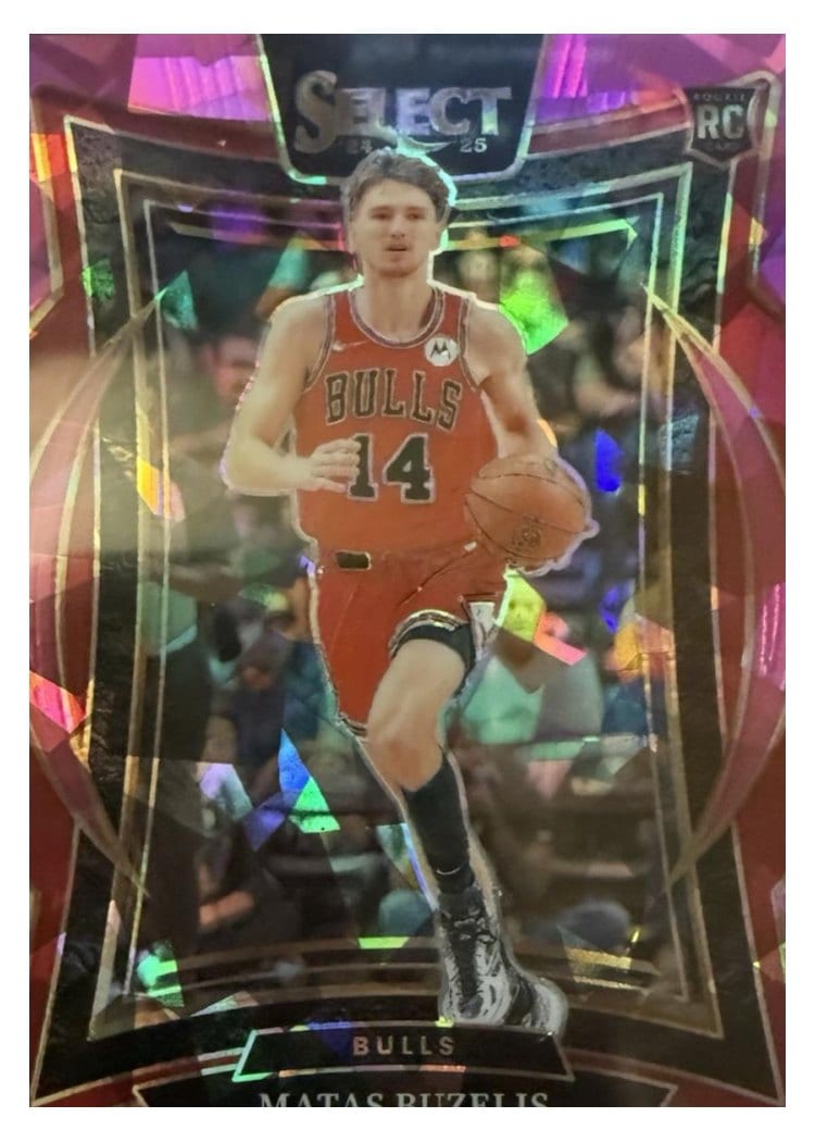 2024-25 Panini Select Base Set Matas Buzelis #70 card